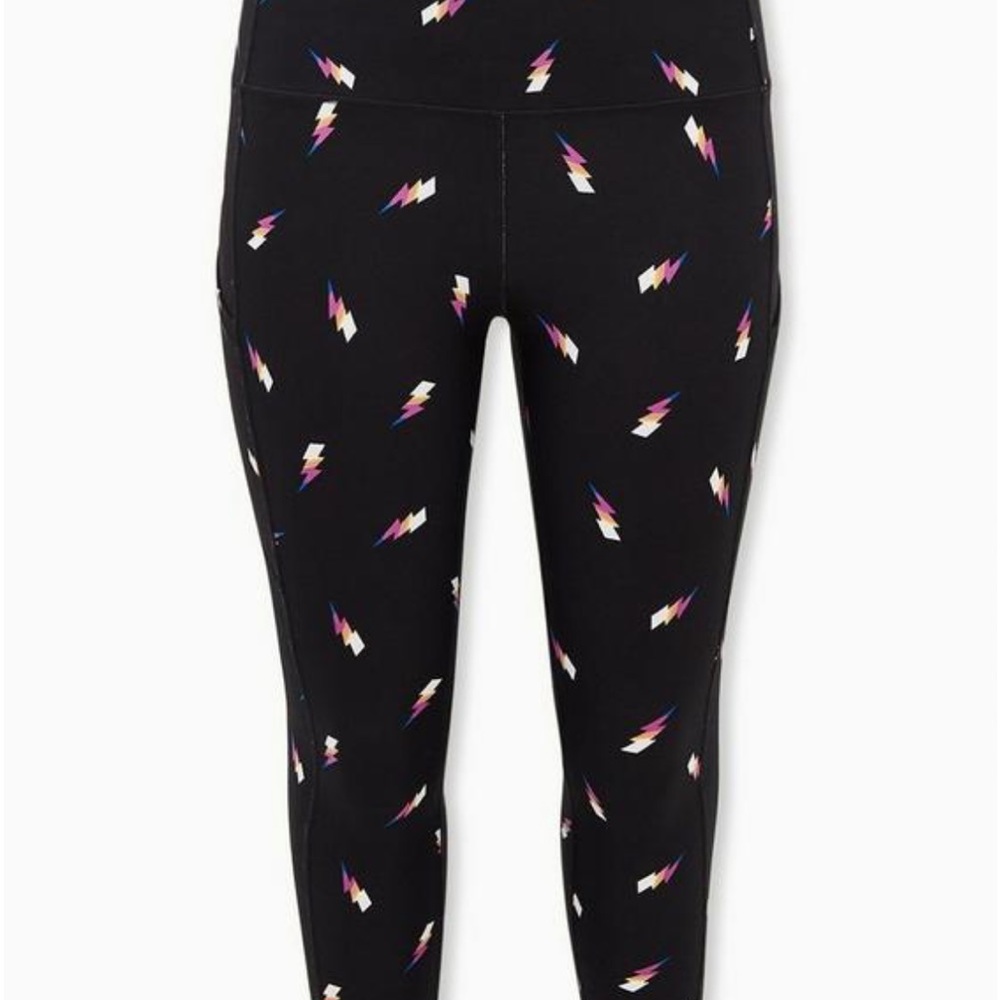 Torrid Active Lightning Bolt Leggings